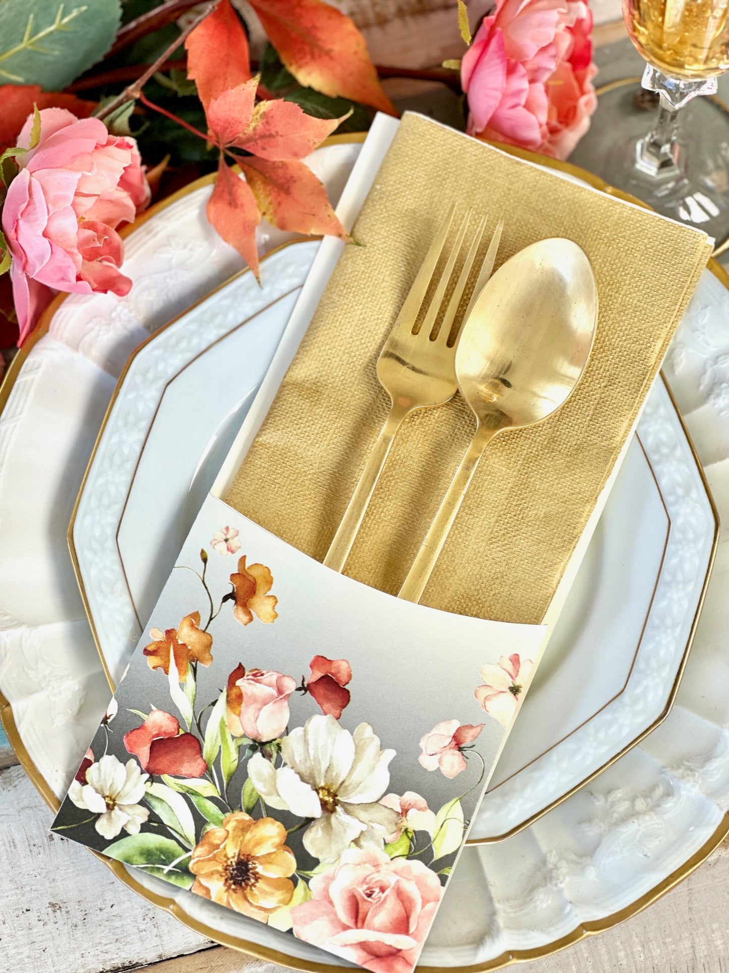 Porta Cubiertos Inés Vintage