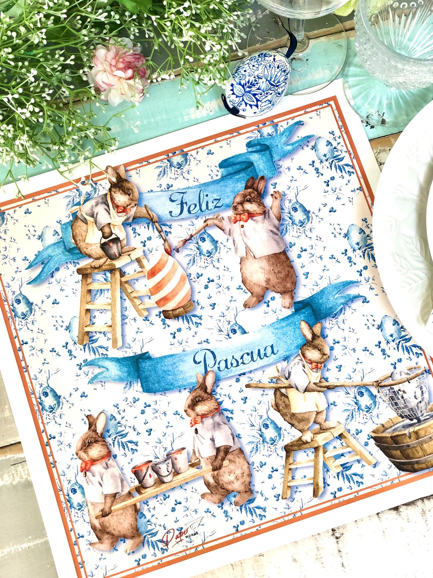 Individuales Conejo de Cuento