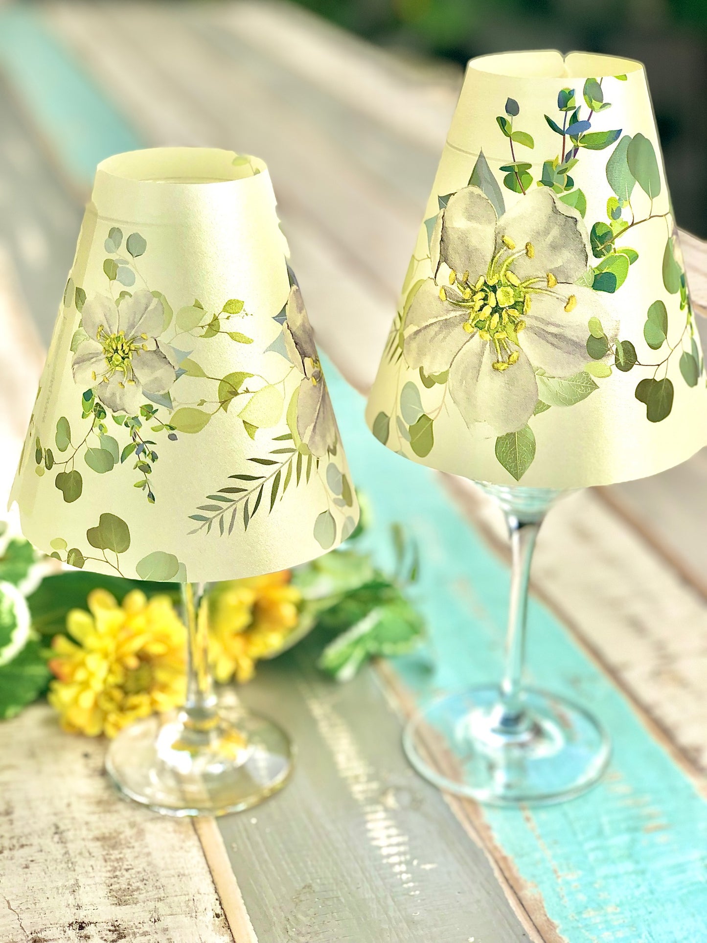 Pantallas para Copas Flor de Carpazo