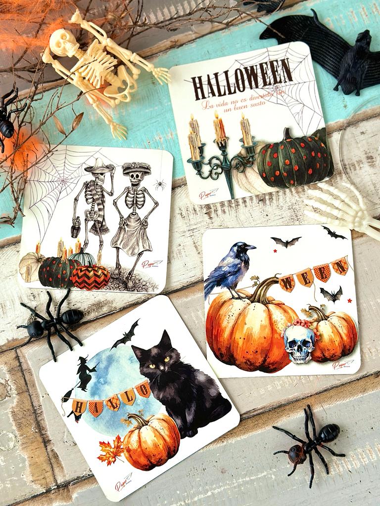 Posavasos Noche de Brujas