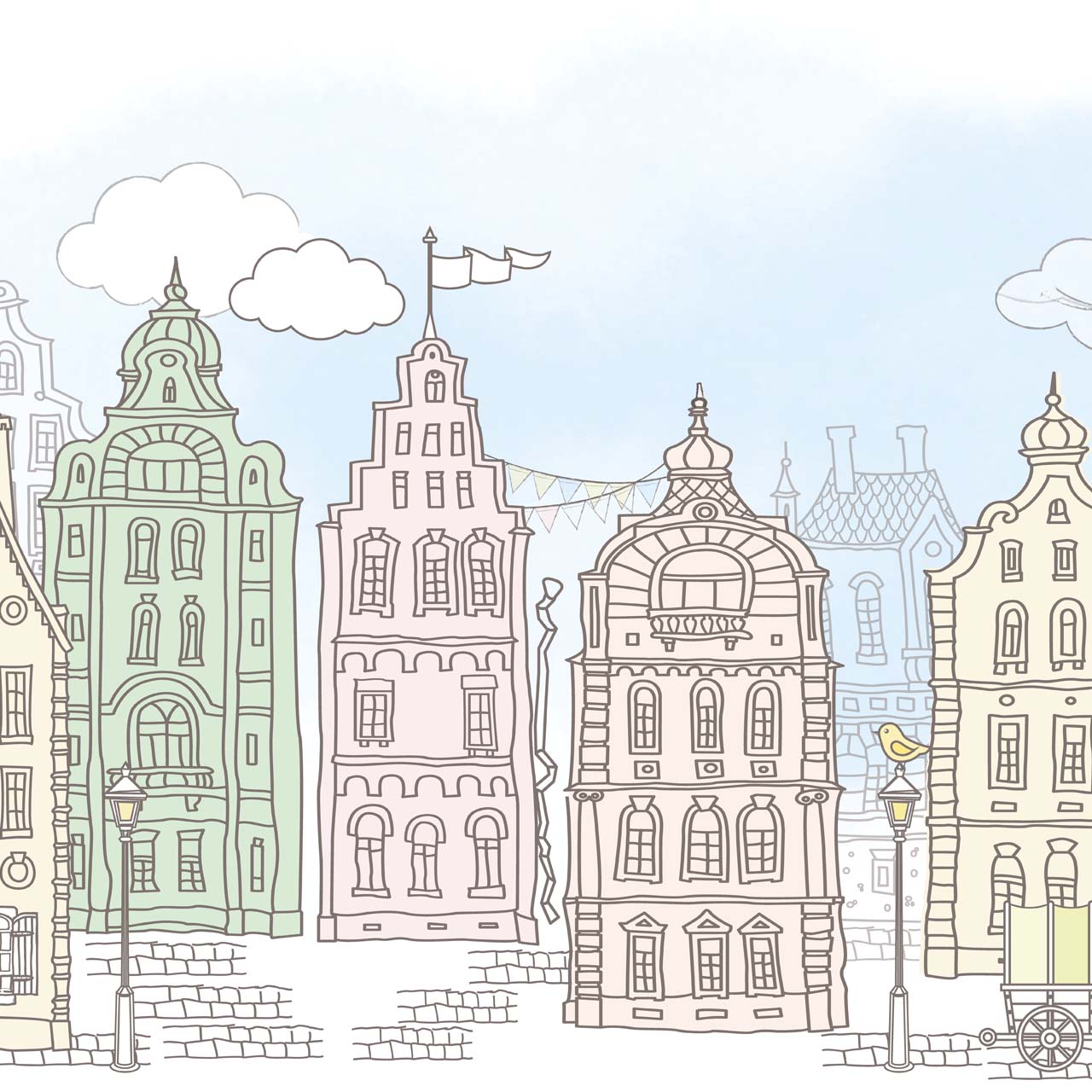 Papel Casitas Amsterdam