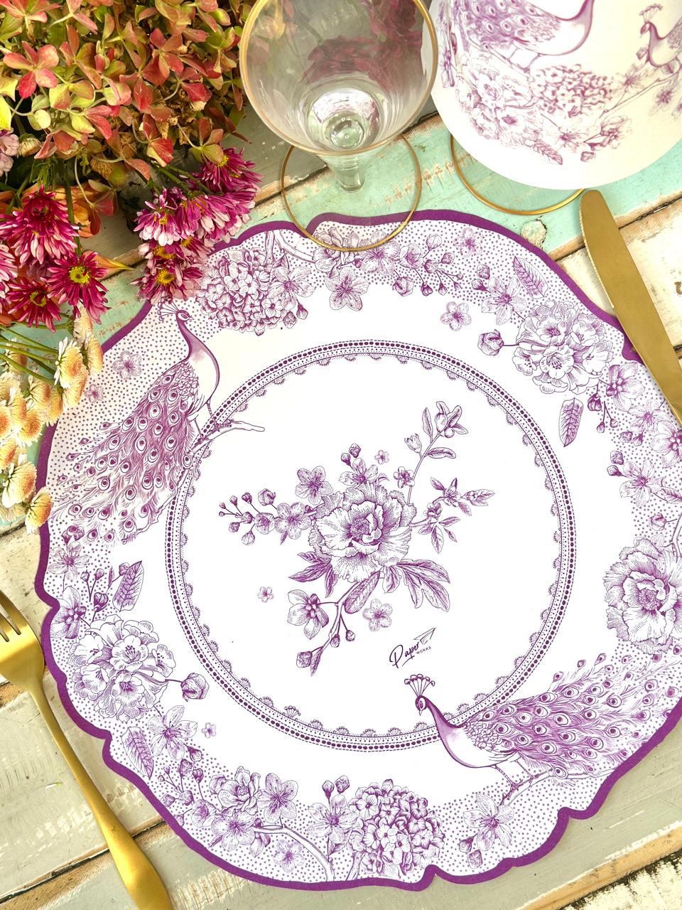 Individual Pavo Real Lila