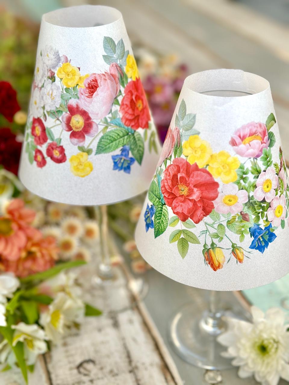 Pantalla para Copas Ramo de Flores