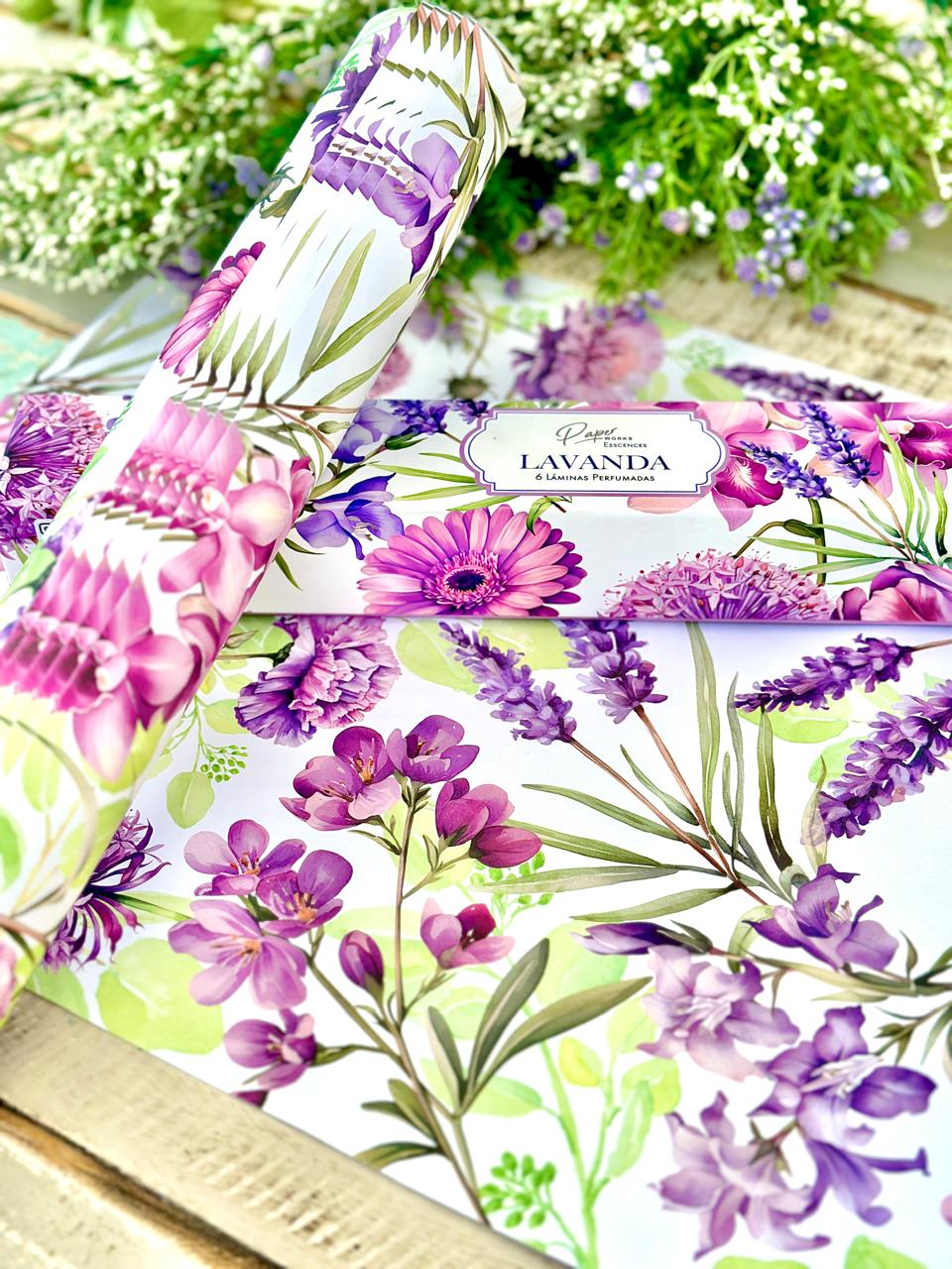 Papeles Aromatizados para Cajones Lavanda