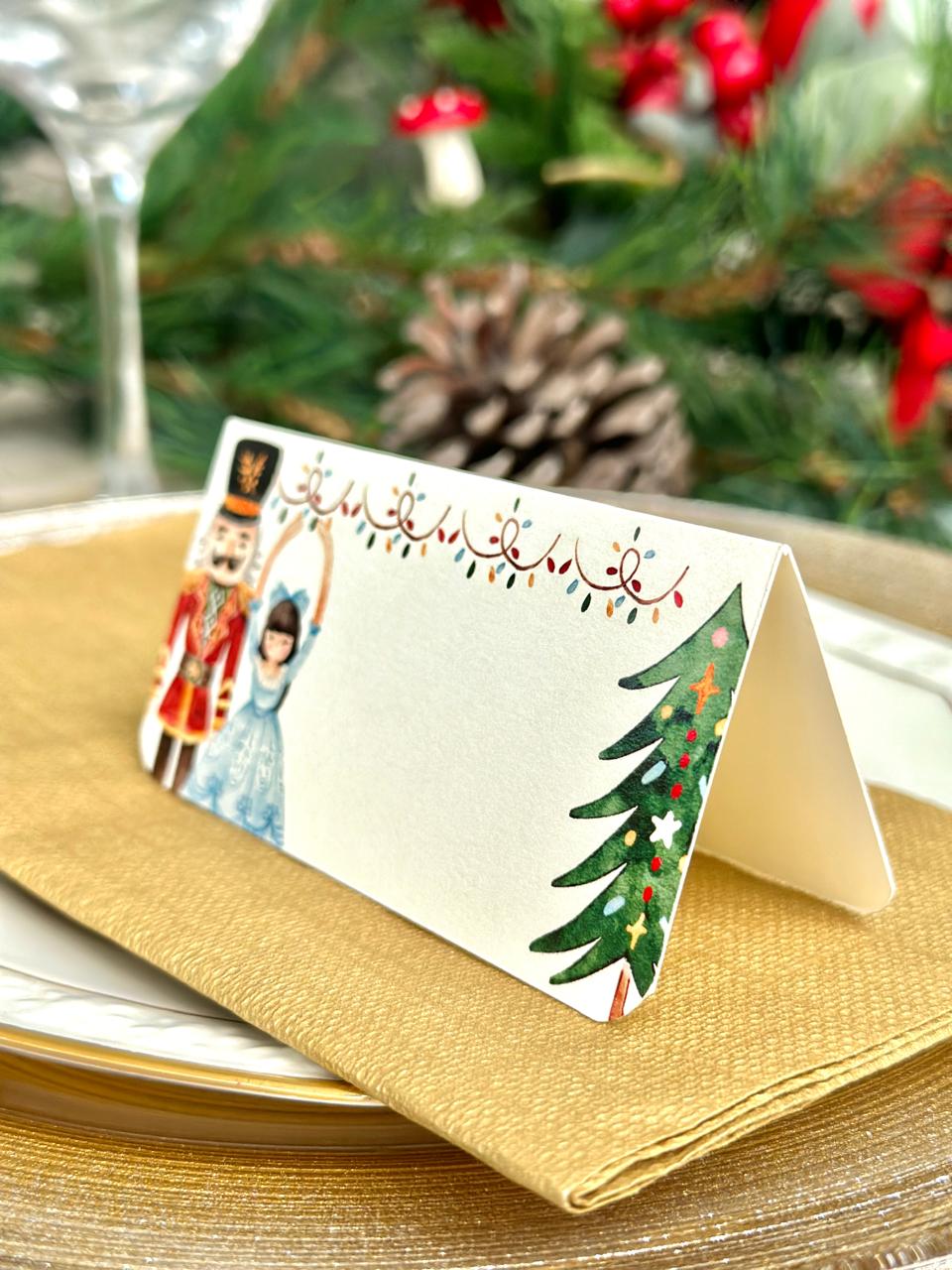 Place Card Ballet Cascanueces