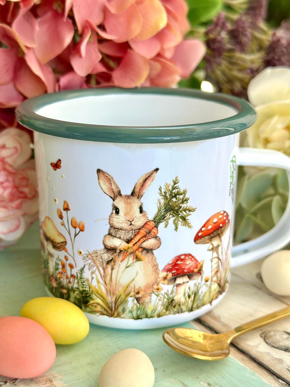 Tazón Enlozado Sueños de Conejo