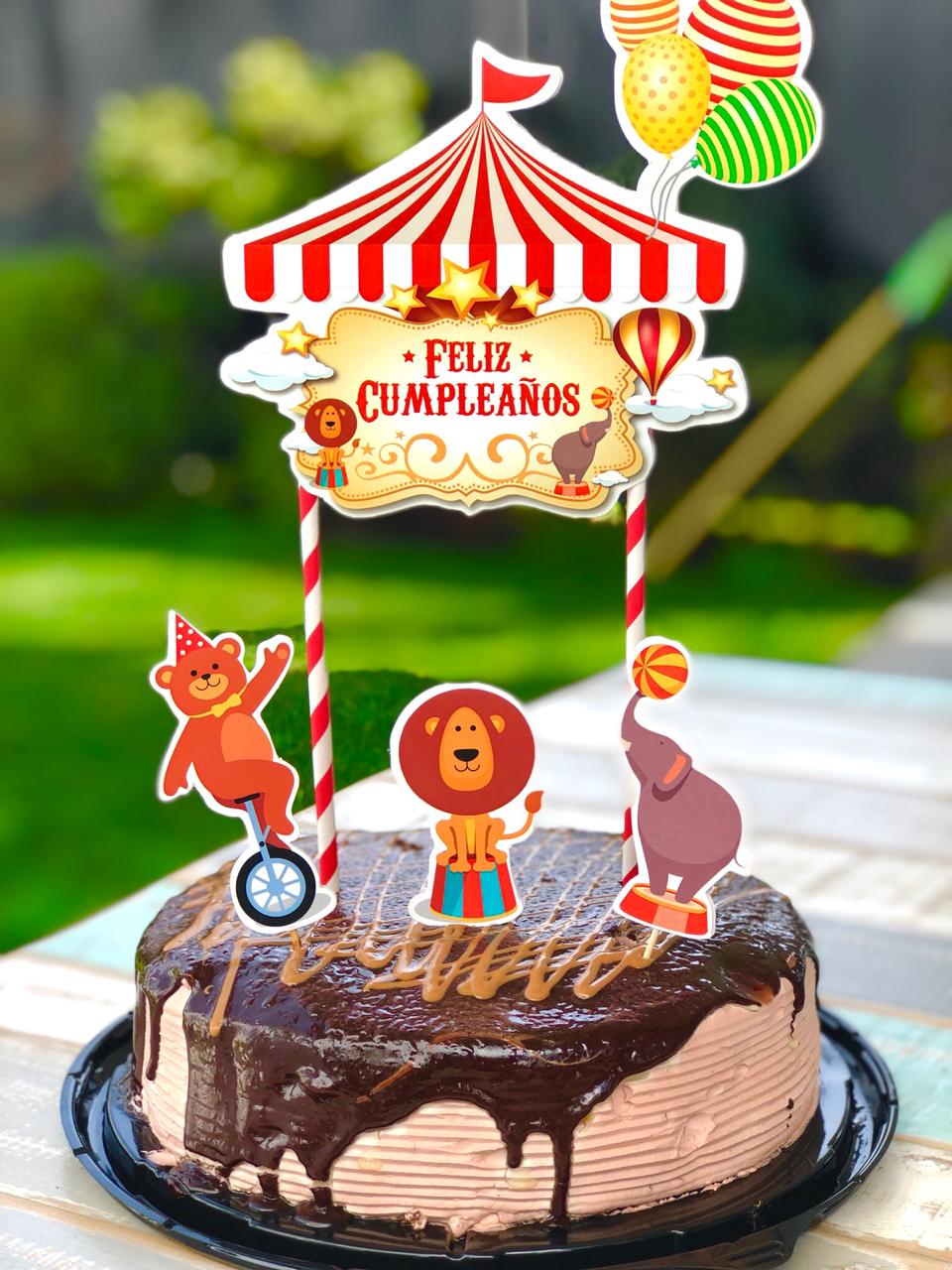 Cake Topper Circus