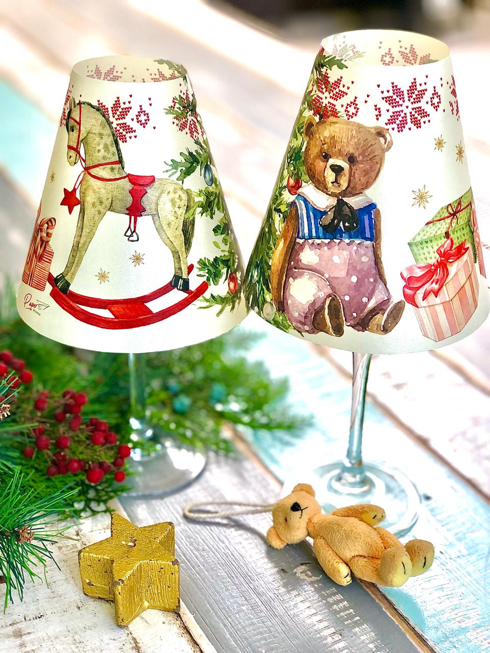 Pantalla para Copas Cuento Navidad