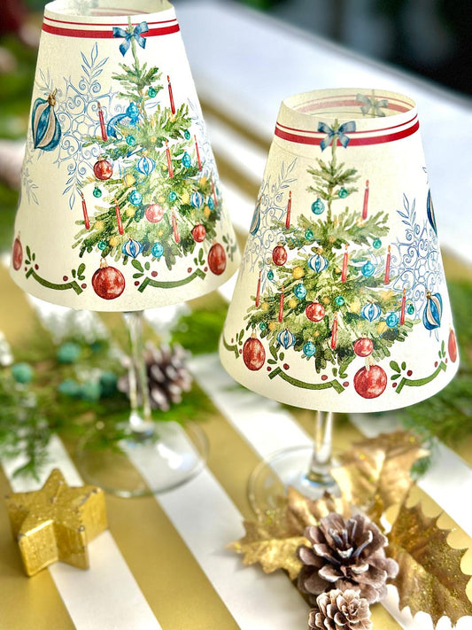 Pantalla para Copas Feliz Navidad