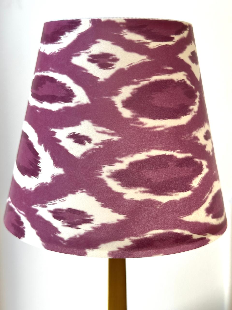 Pantalla para Lampara Paperworks Ikat Lila