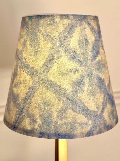 Pantalla para Lampara Paperworks Tie Dye Celeste