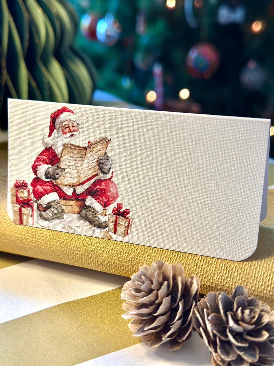 Place Card Santa