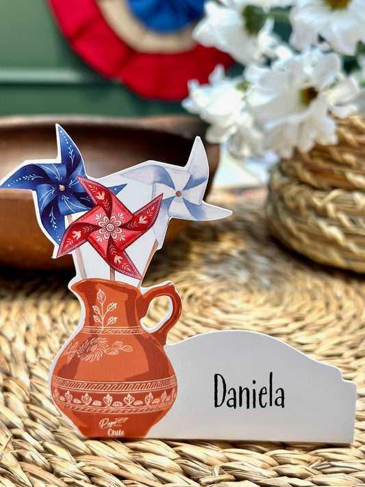 Place Card Remolino y Greda