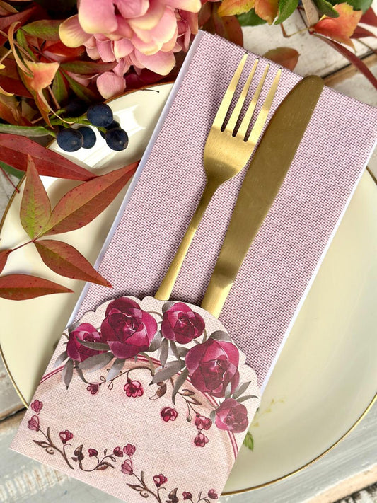 Porta Cubierto Loza Lino