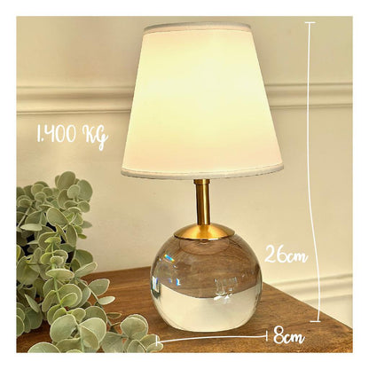 KIT Lampara Inalámbrica Nómade Cristal + 2 Pantallas