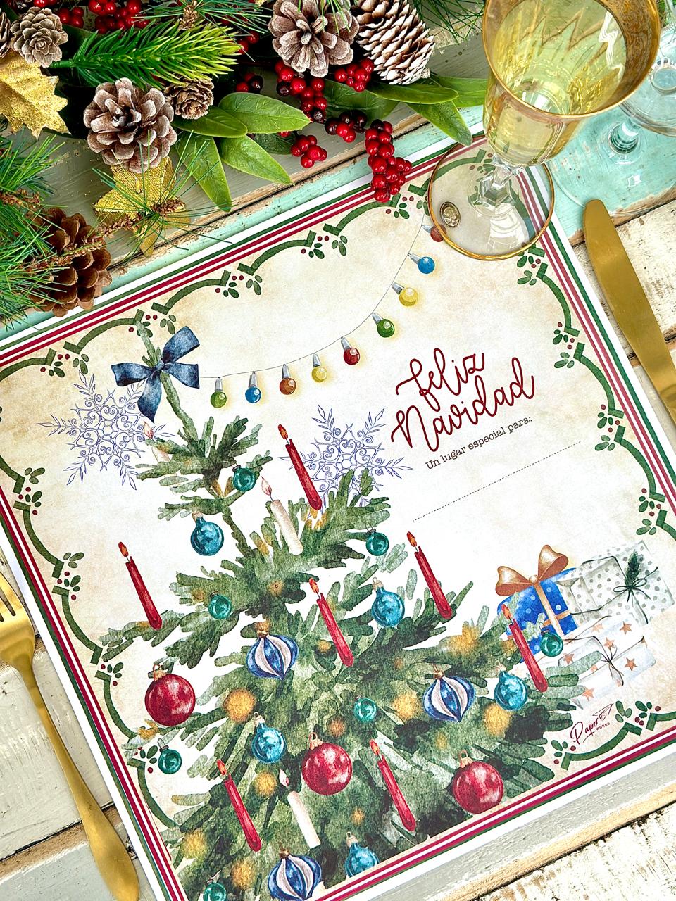 Individual Feliz navidad