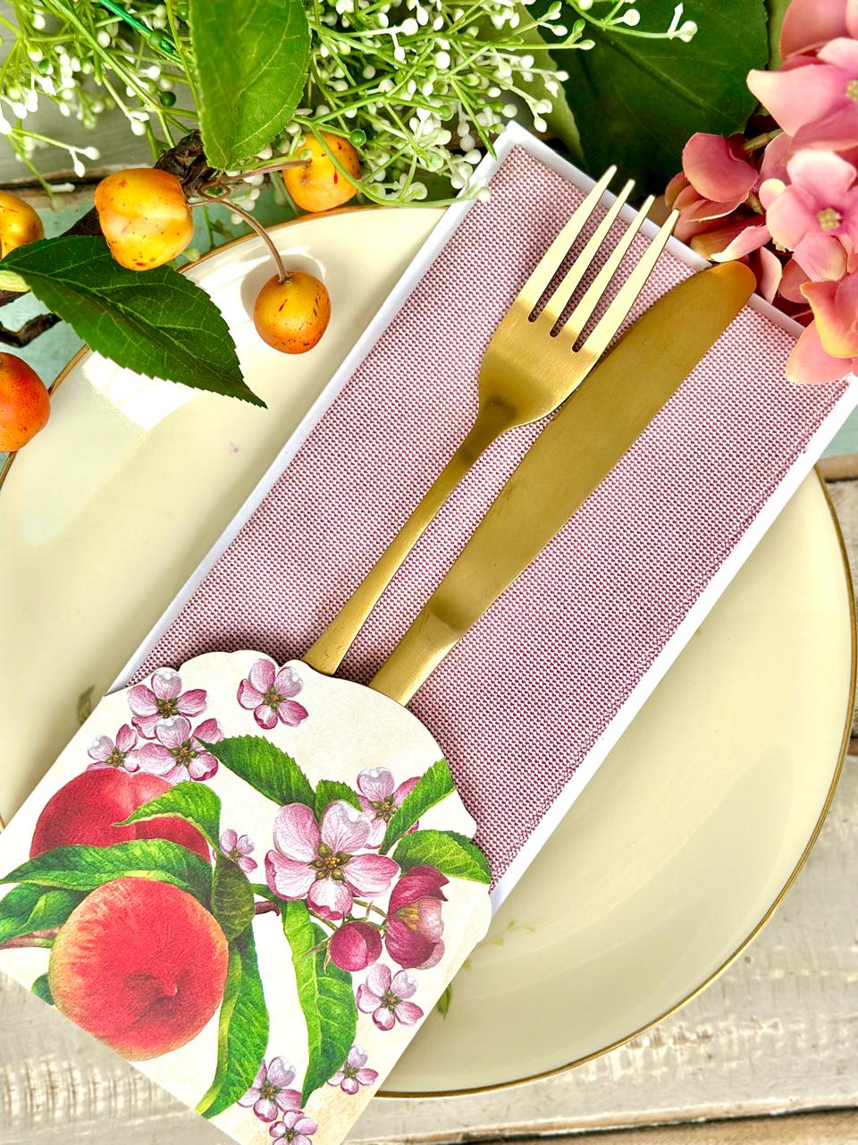 Porta Cubierto Durazno