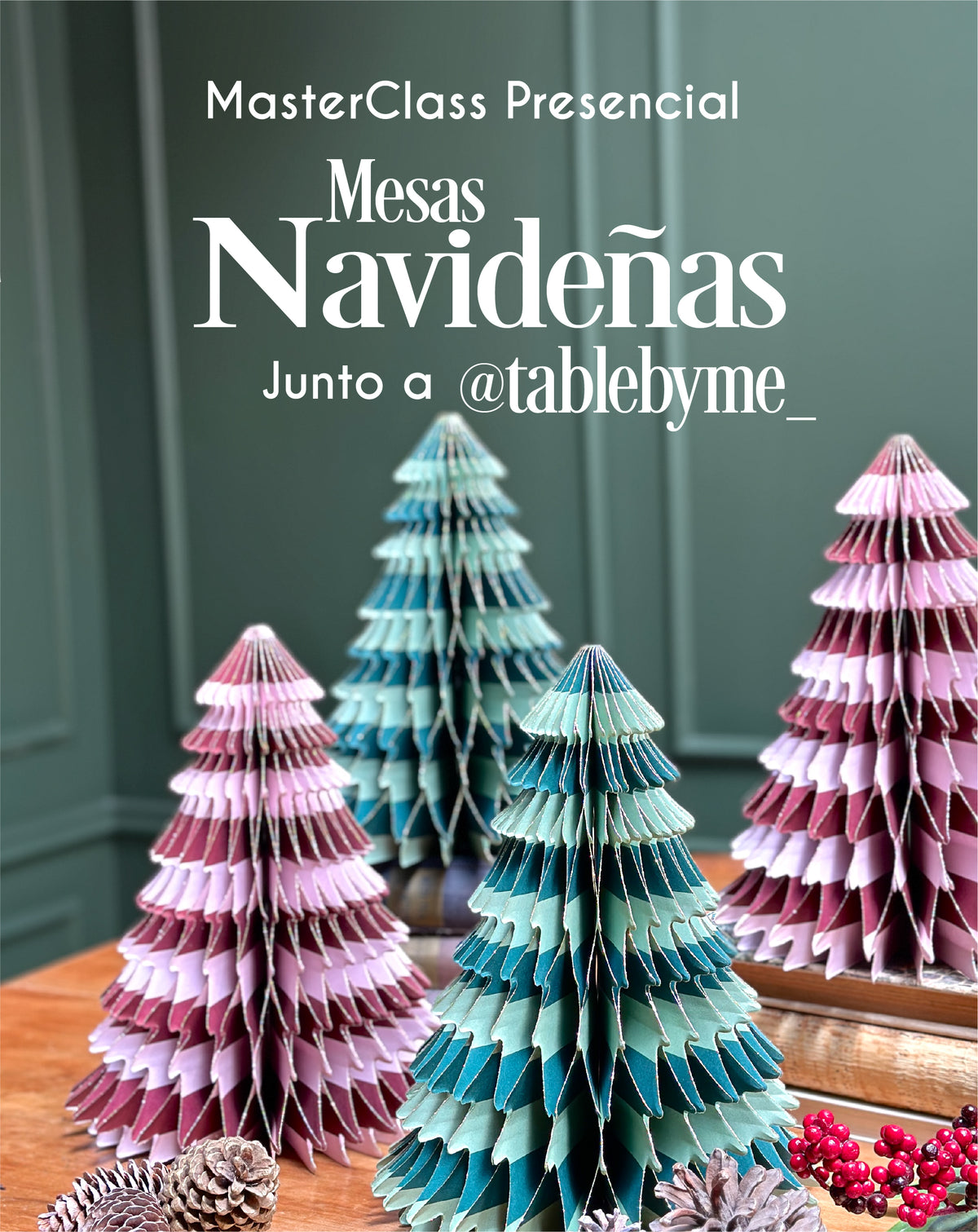 Masterclass Mesas Navideñas junto a @tablebyme_