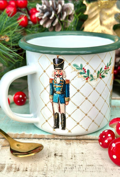 Tazón Enlozado Adornos