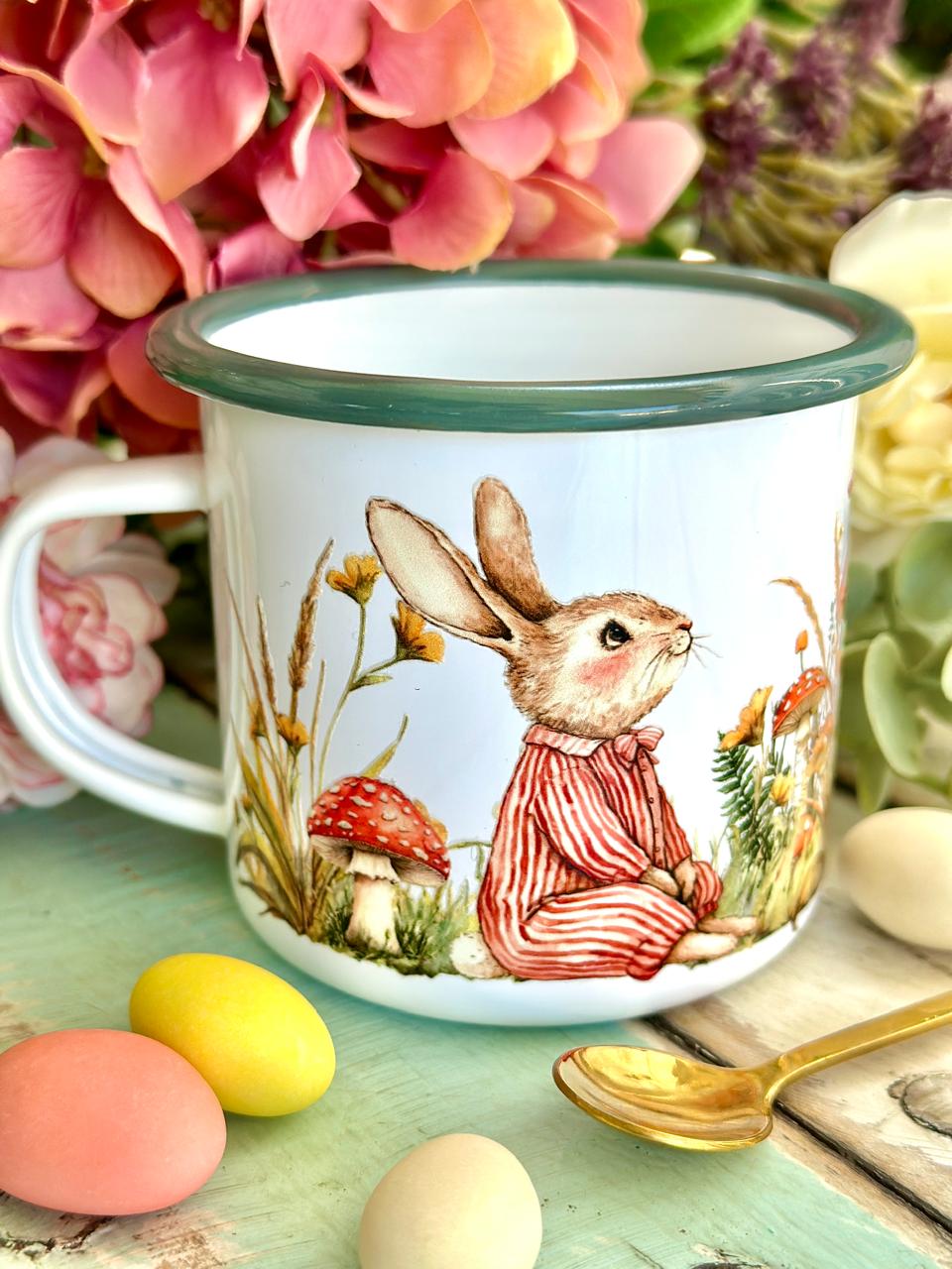 Tazón Enlozado Sueños de Conejo